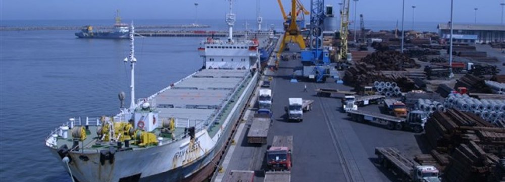 Port Throughput Near 13m Tons