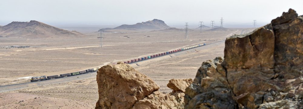 Cargoes transported from southern Iranian ports to Turkey and Central Asia currently hold the biggest share in Iran’s rail transit. (Photo: Jean-Marc Frybourg).