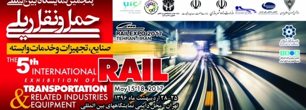 Tehran to Host Int’l Rail Transport Expo 