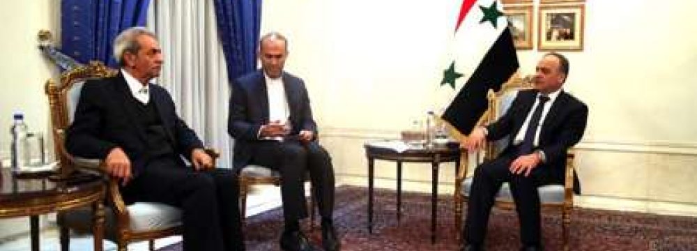Syrian Delegation Meets ICCIMA Head