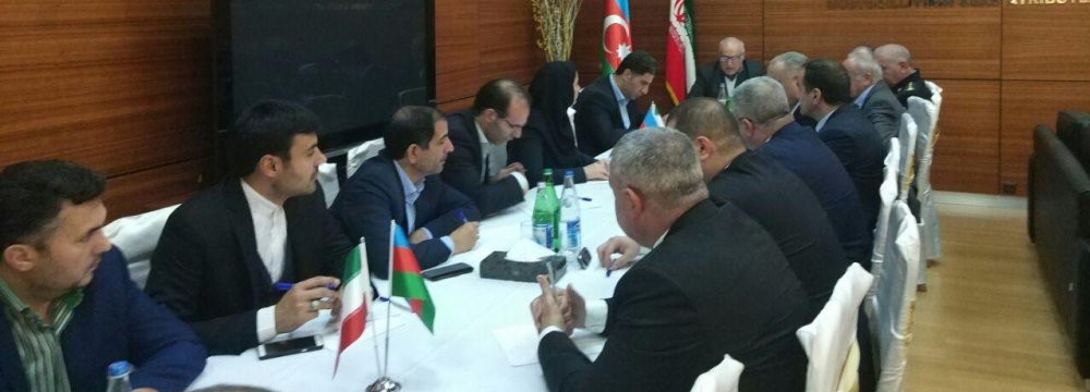 Representatives of the customs authorities of the two countries held a meeting in Azerbaijan on Dec. 23.
