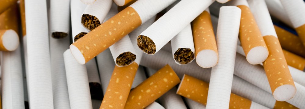 Cigarette Production Up 42%