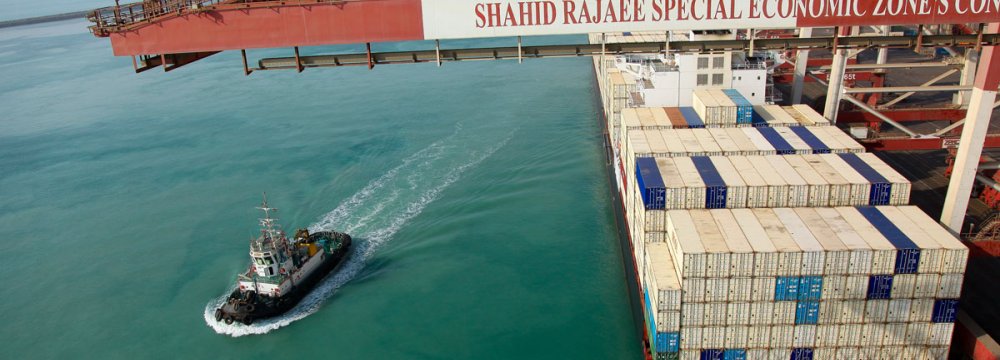 Shahid Rajaee Port Container Throughput Hit 1.4m TEUs