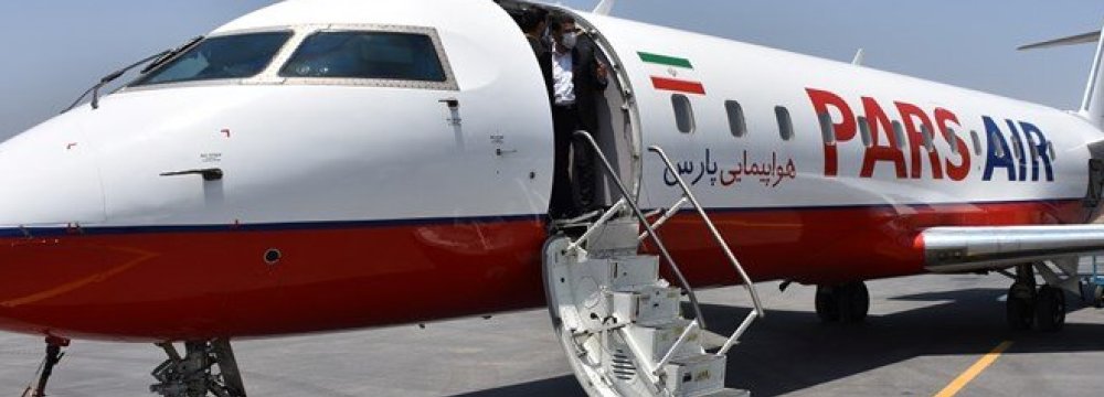 Pars Air to Launch Tehran-Lar-Muscat Flights 