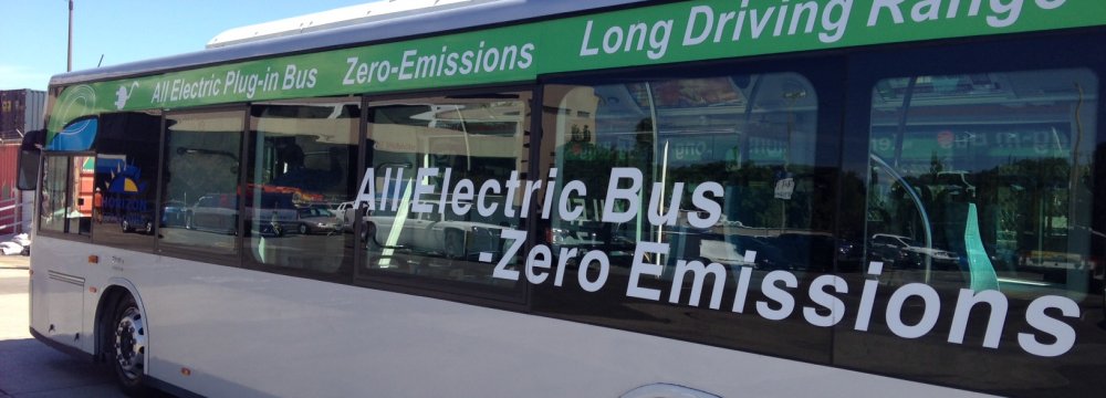 Electric Buses Reduce Fuel Consumption, Air Pollution