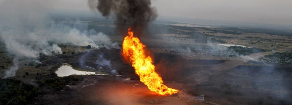 China Gas Pipeline Blast Injures 24