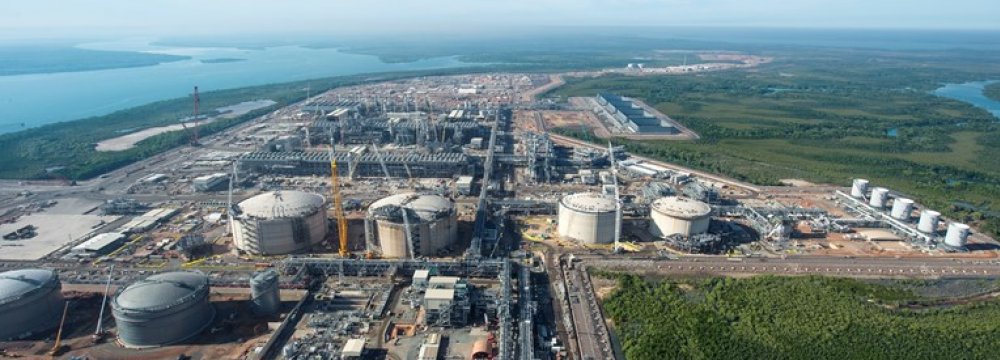 Inpex Produces Gas in Australia