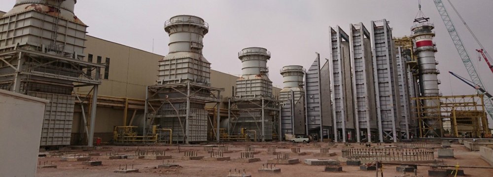 MAPNA has built a power station about 30 kilometers southwest of Tehran.