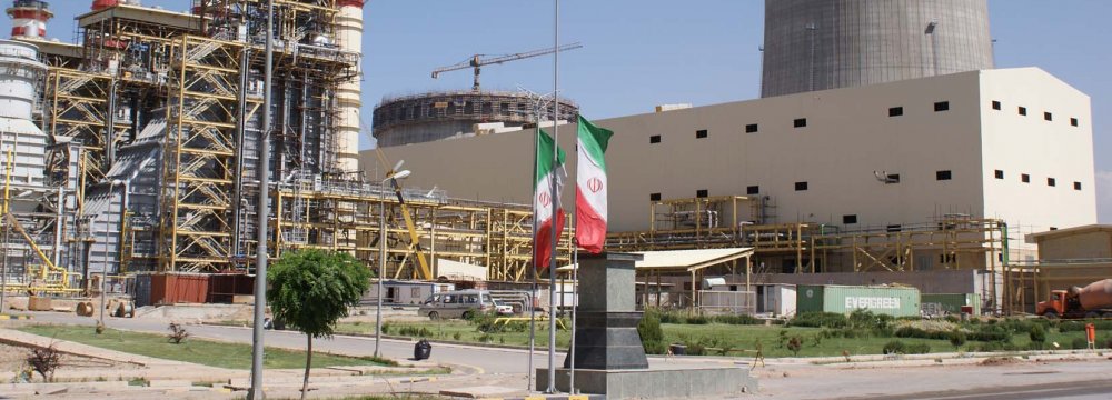 The new projects will increase Iran’s installed power generation capacity to more than 80,000 MW.