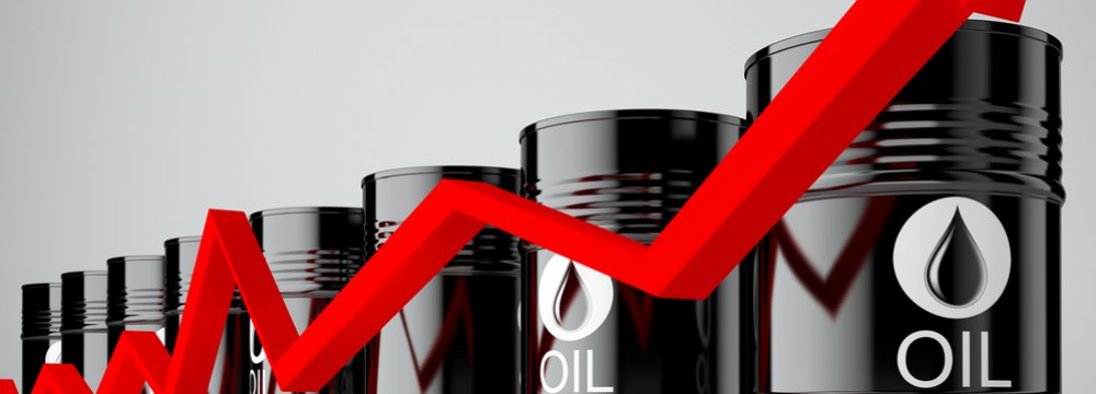  Oil Up on Weaker Dollar