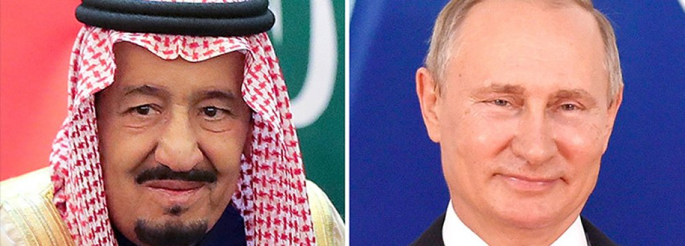 Russia, S. Arabia Earn $40b Each From Crude Cuts