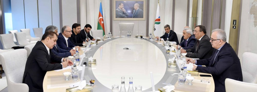 Tehran Envisions Role for SOCAR in Oil, Gas Ventures