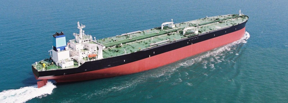Iran currently ships about 2.2 million barrels a day of oil and also exports 400,000-450,000 barrels a day of condensate.
