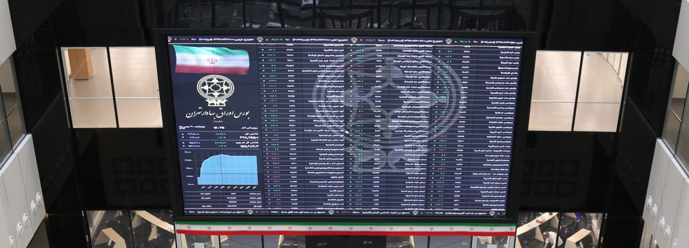 Tehran Shares Log 2% Weekly Loss 