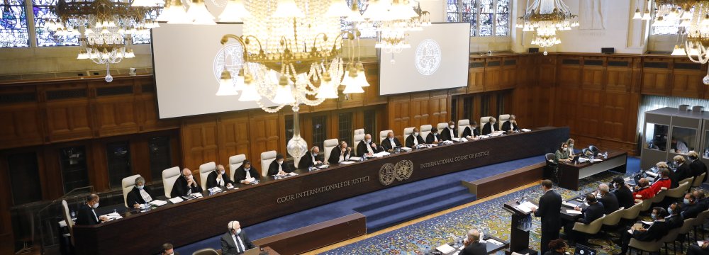 US Asks World Court to Deny Iran Claims Over Frozen Assets