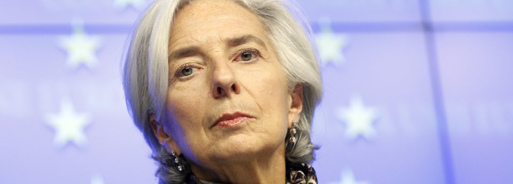 Lagarde: IMF Policy Toward Iran Unchanged