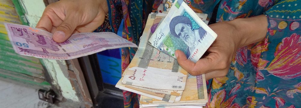 The government paid 410 trillion rials ($10.9 billion) in direct cash subsidies over the past Iranian year (March 2016-17).
