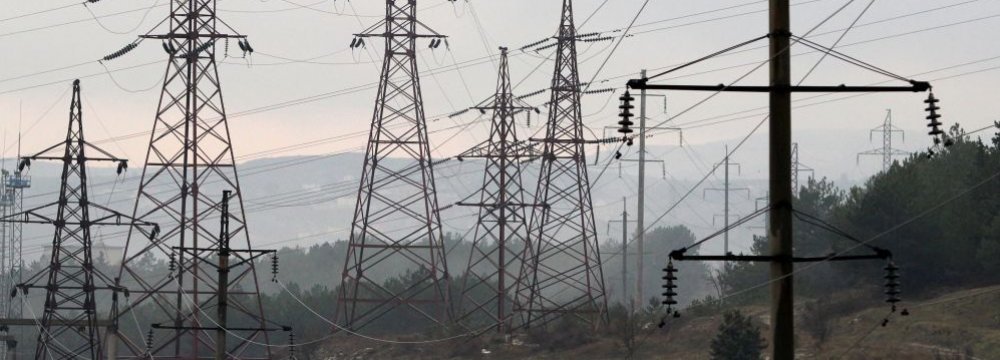 Electricity PPI Falls 3.43%
