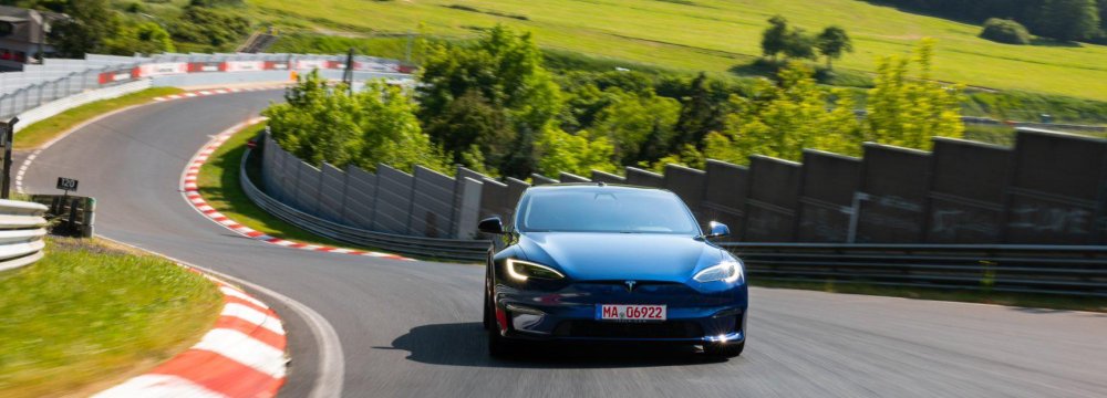 Tesla Retakes Fastest Electric  Vehicle Record From Porsche