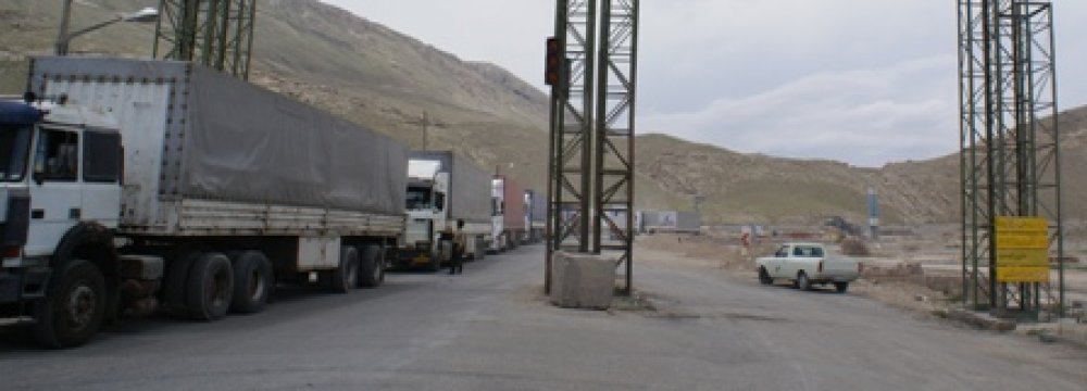 805K Tons of Goods Transit via Bazargan Border 