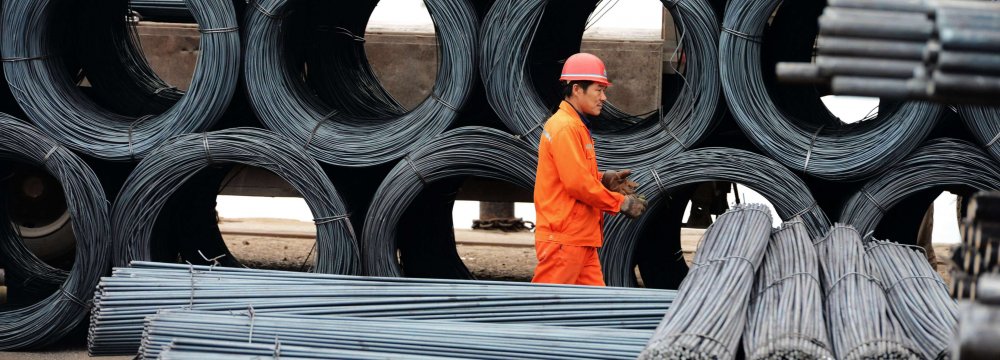 One factor causing a drop in Chinese steel in Iran is their rising prices.