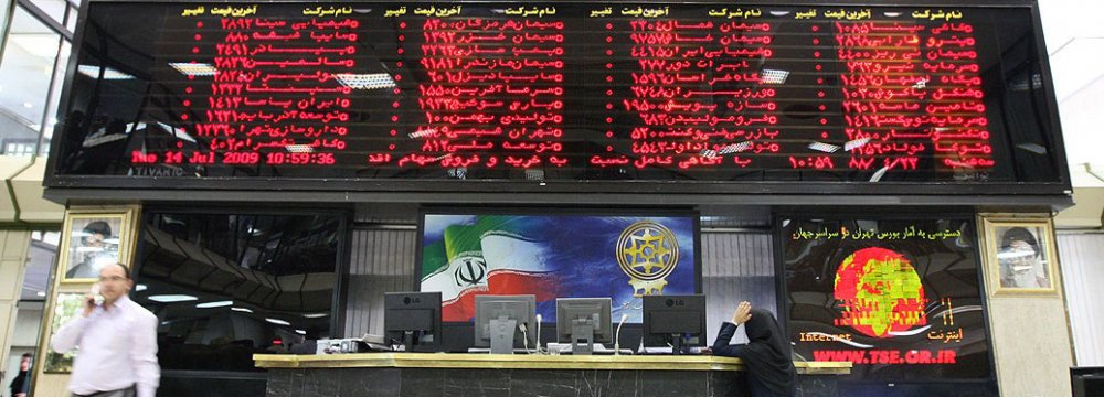 Iran Equity Benchmark TEDPIX Ends Week 1.67% Lower