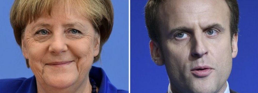 Merkel to Host Macron in Berlin