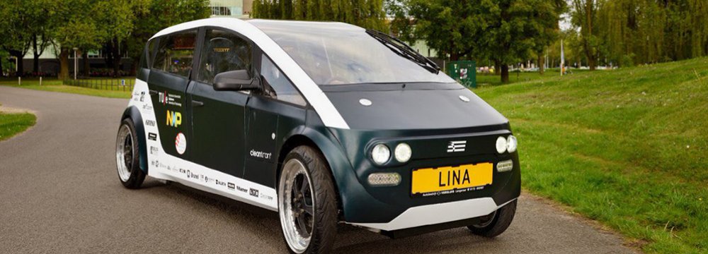 World’s First Car Made From  Bio Composite