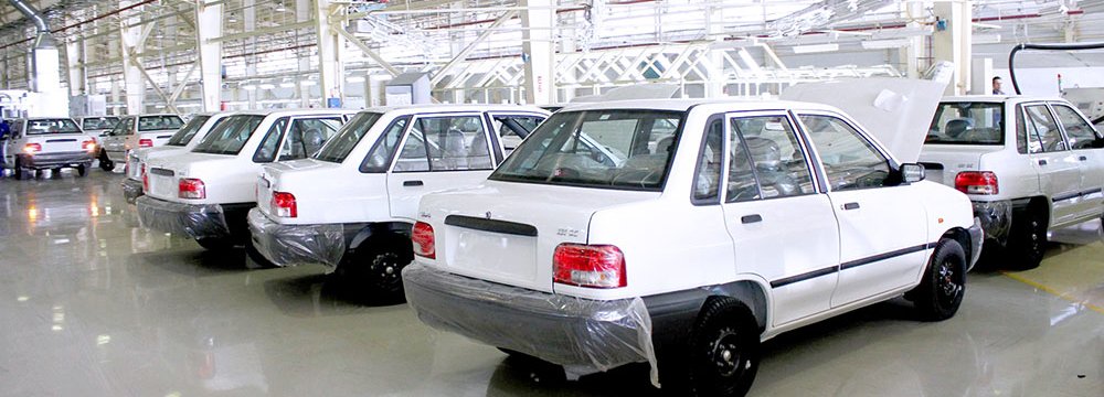 Iran Auto Companies Not Raising Prices