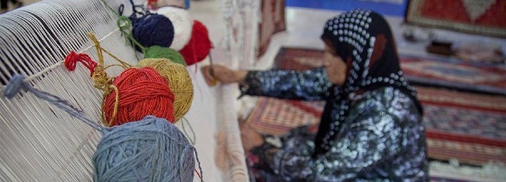 The government-backed initiative seeks to empower the rural handicraft industry. (Photo: Farzad Menati)  