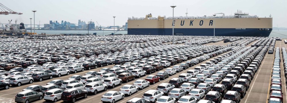 Iraq, Algeria, Lebanon, Turkmenistan and Syria are the main car export markets.