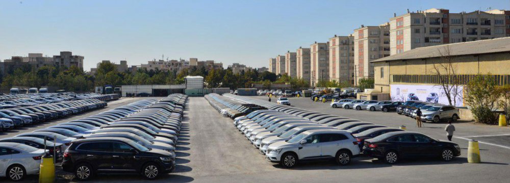 During the nine months, 55,816 vehicles with the total value of $1.47 billion entered Iran.