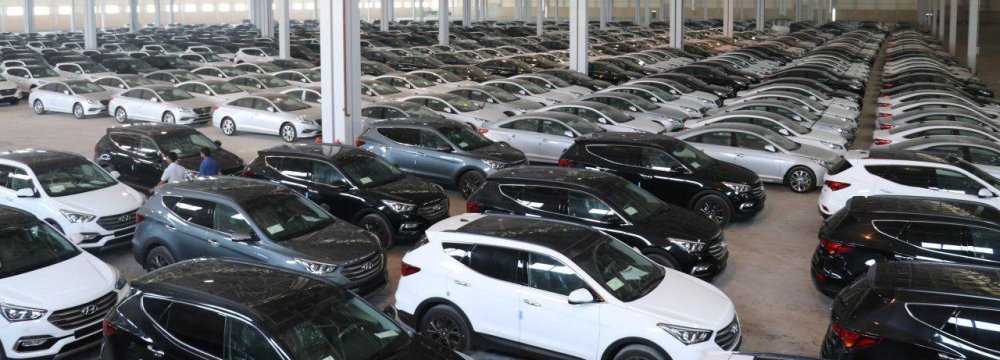 The government charges importers 100% of the value per vehicle as tariffs.
