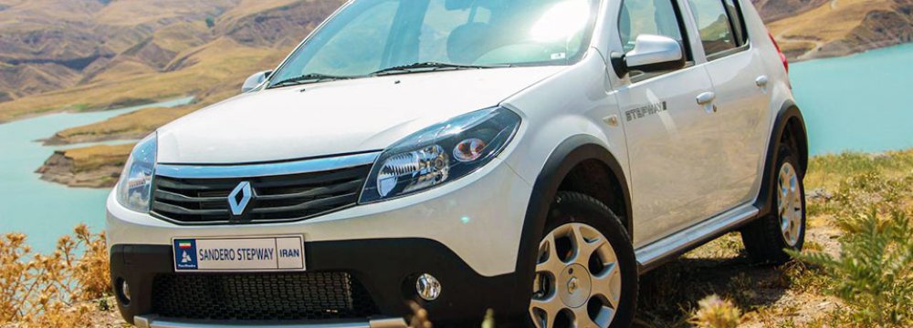 Renault Sandero is currently produced/assembled in Iran by local carmakers.