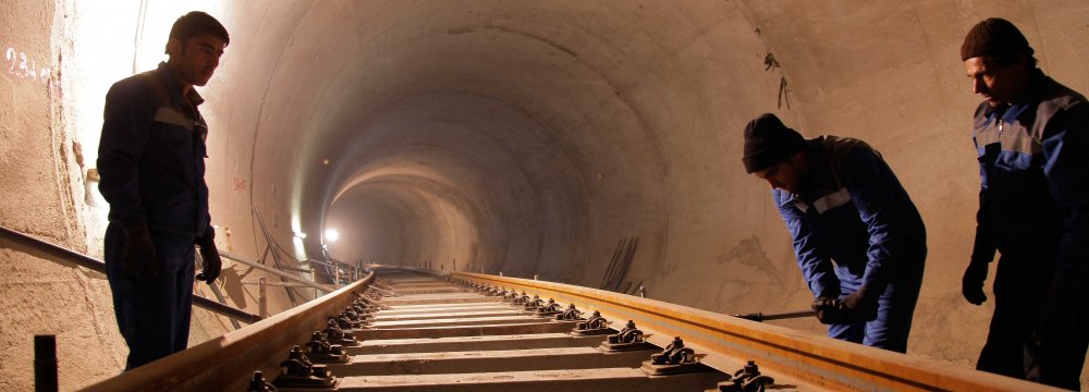 about 90% of Line 6 tunnel construction is complete.