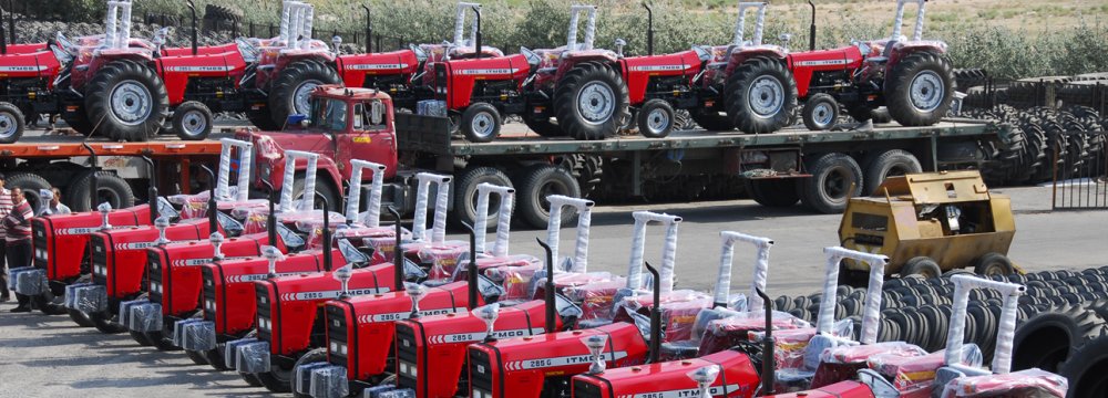 Tractor Company Releases Production, Export Data