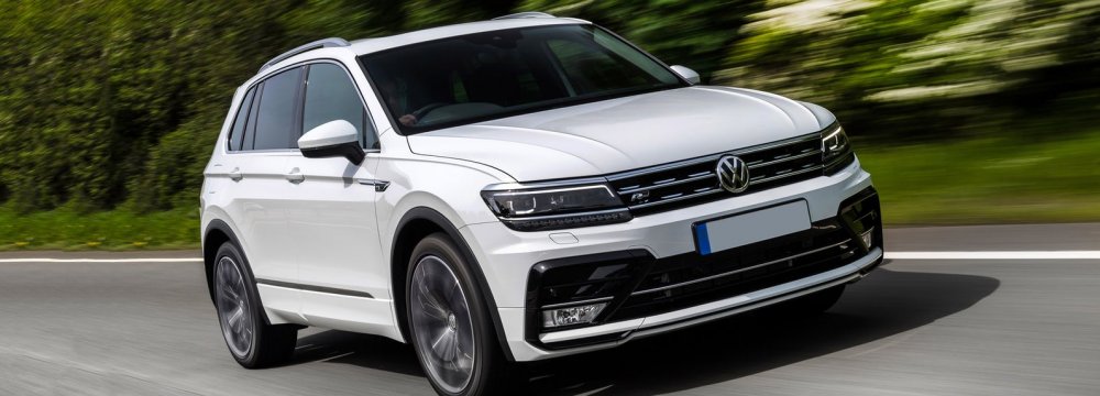 Tiguan is VW’s smallest SUV.