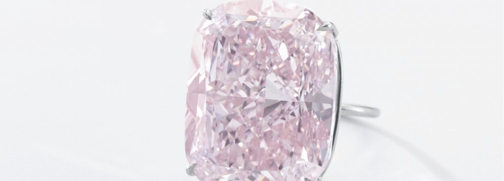 Sotheby’s Will Auction Largest Pink Diamond