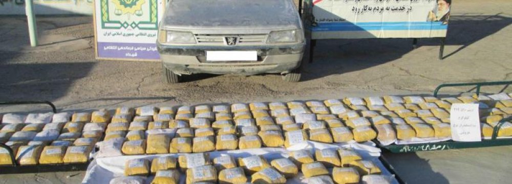 Drugs Seized  in Kerman