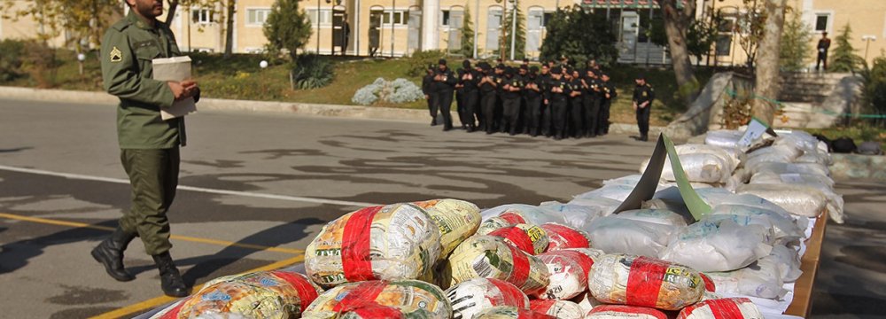  Drugs Seized in Yazd