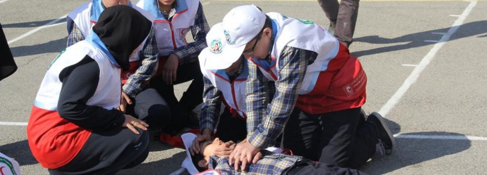 First Aid Competition for Khuzestan Students 