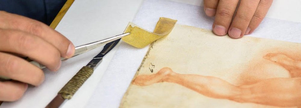 New Restoration Technique Leads to Possible Discovery of Michelangelo Drawing