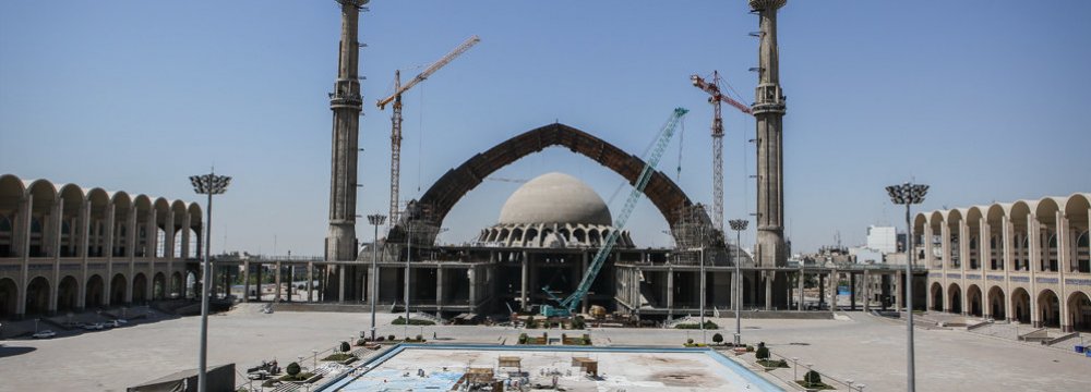 Imam Khomeini Mosalla has not been completed after nearly 30 years.