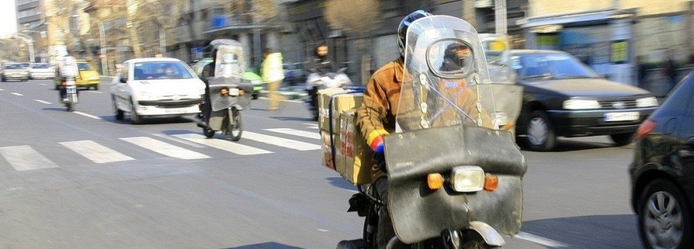 Restrictions for Motorcycles in Central Tehran 