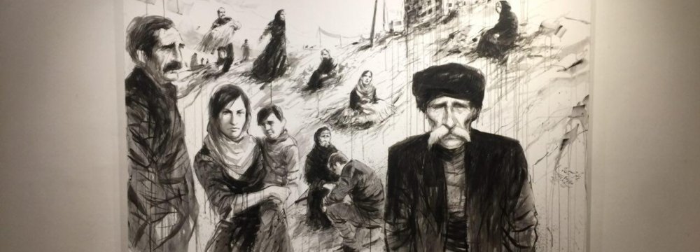 Artworks Sold for Quake-Stricken Kermanshah