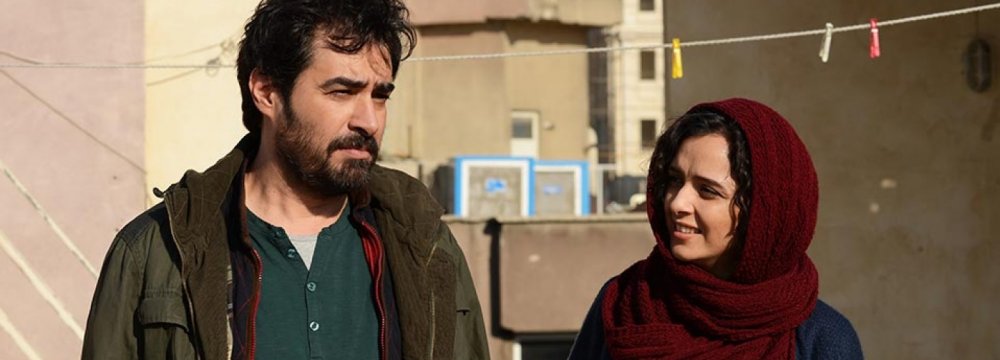  Shahab Hosseini (L) and Taraneh Alidoosti in Salesman