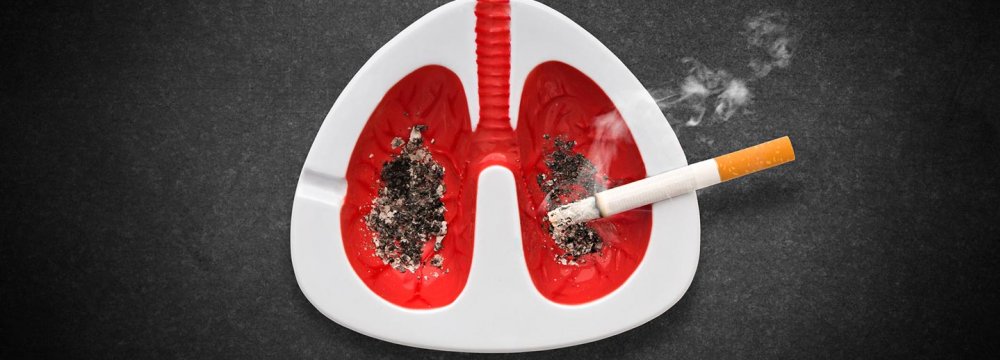 Among people who smoked between one and 10 cigarettes per day, the risk of dying from lung cancer was nearly 12 times higher.