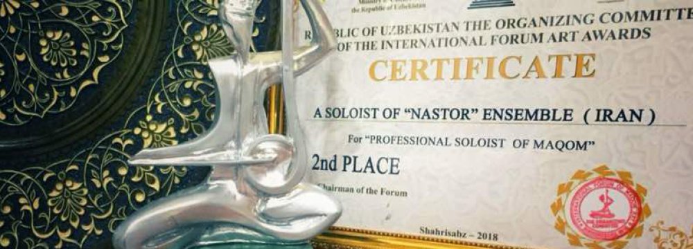 Nastor Ensemble Wins 2nd Place in Uzbek Forum