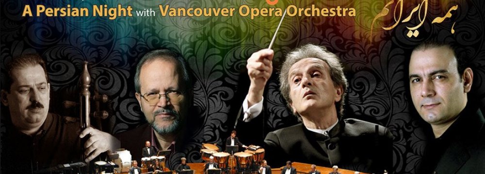 Vancouver to Host Persian Concert