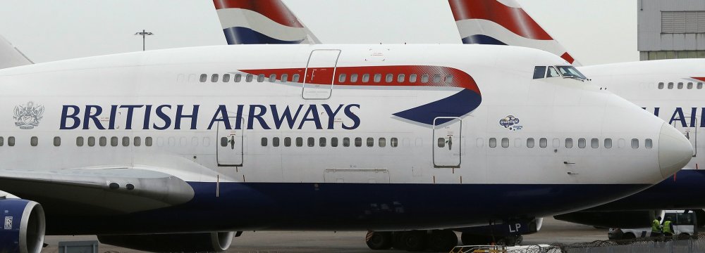 BA blamed the problem on a "power supply issue".